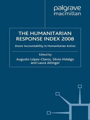 cover image of Humanitarian Response Index 2008